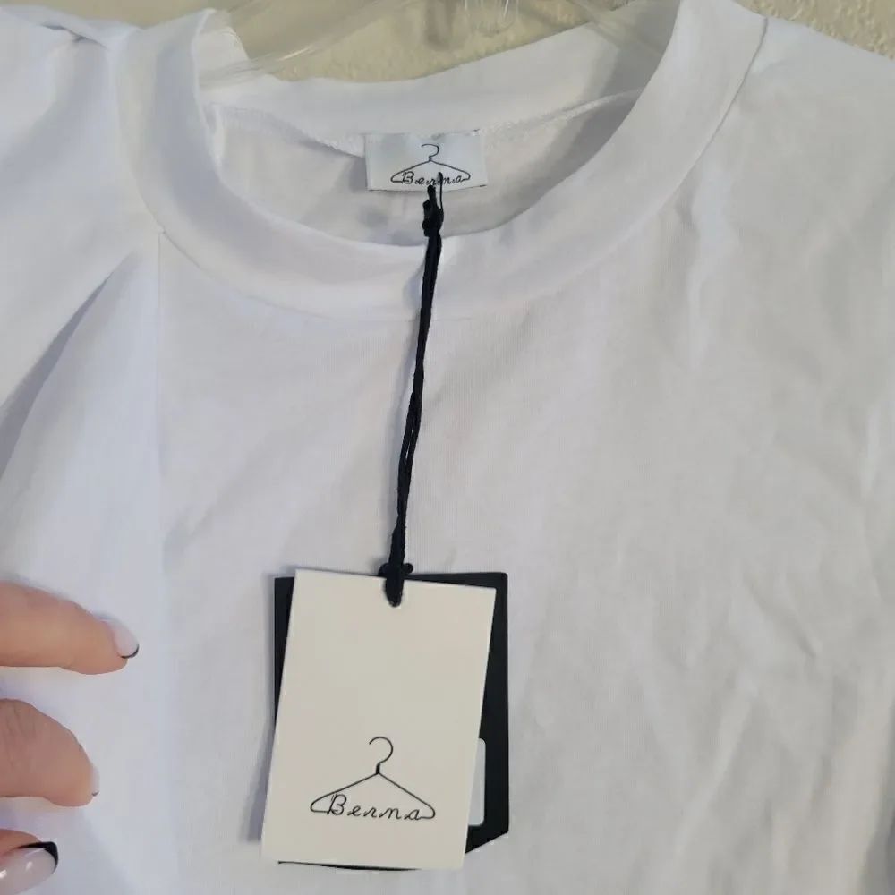 Berna ruffle t-shirt New M - Picture 6 of 12
